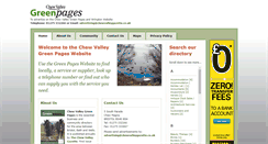 Desktop Screenshot of chewvalleygreenpages.co.uk